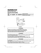 Hikoki NT1850DF(Y) Manual de usuario