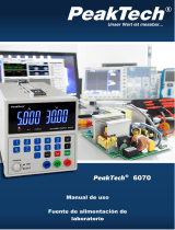 PeakTech P 6070 El manual del propietario