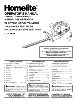 Homelite UT44110E El manual del propietario