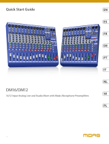 Midas DM16 Guía de inicio rápido