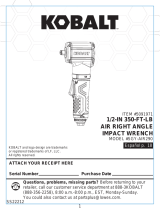 Kobalt SGY-AIR290 Air Impact Wrench Manual de usuario