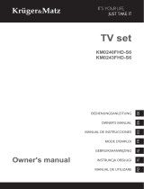 Kruger Matz FHD Smart TV El manual del propietario