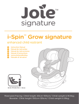 Joie i-Spin Grow Signature Enhanced Child Restraint Manual de usuario