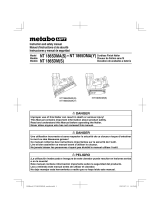 Hikoki NT1865DM(S) Manual de usuario