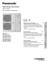 Panasonic WHMXC12J9E81 Instrucciones de operación