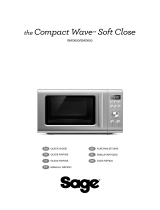 Sage SMO650 Compact Wave Soft Close Microwave Guía del usuario