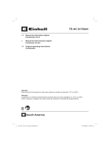 EINHELL TE-AC 24 Silent Oil Free Air Compressor Manual de usuario