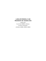 Ludlum Measurements  192  El manual del propietario