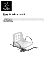 Thuasne Pivoting Bath Seat Instrucciones de operación