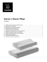 Thuasne Cervi+ Max morphology memory foam pillow Instrucciones de operación