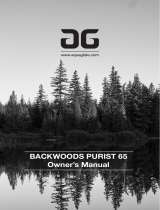 Aquaglide Backwoods Purist 65 El manual del propietario