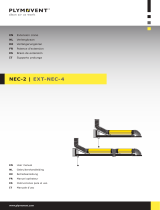 Plymovent NEC extension crane Manual de usuario