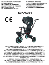 byox Tricycle Orion pink Instrucciones de operación