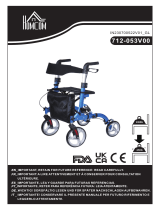 HOMCOM 712-053V00LB Assembly Instructions