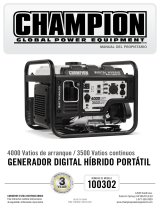 Champion Power Equipment 100302 Manual de usuario