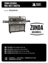 Mayer Barbecue MGG-1602-B Master Instrucciones de operación