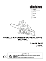 Shindaiwa 341AC Manual de usuario