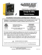 DuraHeat EWH5510 Manual de usuario