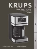 Krups KM208D50 Manual de usuario