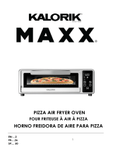 KALORIK MAXX Pizza Air Fryer Oven Manual de usuario