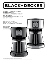 Black and Decker Appliances CM1231BC CM1231S CM1231SC  Guía del usuario