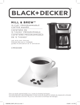 Black and Decker Appliances CM5000B Guía del usuario