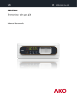 AKO AKO-575xxx V3 Gas transmitter Manual de usuario