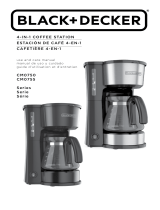 Black and Decker Appliances CM0750B-T Guía del usuario