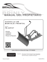 Brinly Front-Mount Blade for RYOBI ZTRs El manual del propietario