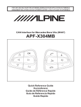 Alpine APF-X304MB El manual del propietario