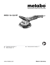 Metabo RFEV 19-125 RT Instrucciones de operación