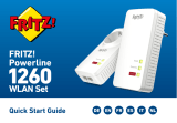 AVM FRITZ!Powerline 1260 WLAN Set Guía de inicio rápido