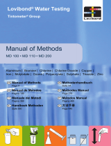 Lovibond Handbook of Methods MD100/110/200 Manual de usuario