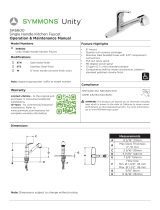 Symmons SK-6600-STN-1.5 Guía de instalación