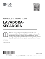 LG F4DR7011AGS Manual de usuario