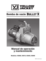 Yellow Jacket BULLET®X 7 CFM Vacuum Pump Manual de usuario