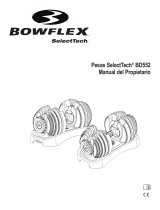 Bowflex BowFlex 552 Dumbbells El manual del propietario