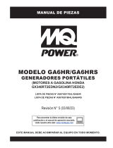 MQ Multiquip GA6HR-HRS Parts Manual