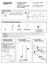 Sanus CCS3KWH Guía de instalación