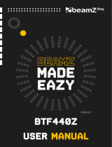 Beamz Pro BTF440Z El manual del propietario