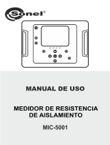 Sonel MIC-5001 Manual de usuario