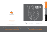 Sharper Image Human Touch® Circa ZG Chair Manual de usuario