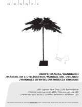 Sharper Image 6-Ft. Pre-Lit Christmas Palm Tree Manual de usuario
