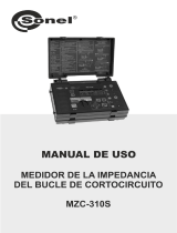 Sonel MZC-310S Manual de usuario