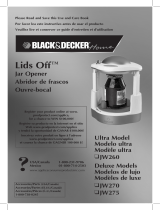 BLACK+DECKER JW270 El manual del propietario