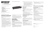 Black and Decker Appliances GD1810B El manual del propietario