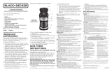 BLACK+DECKER CM2020B El manual del propietario