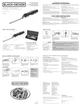 BLACK+DECKER EK600SB El manual del propietario