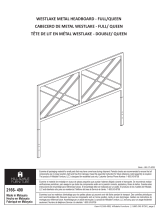 Hillsdale Furniture Westlake Metal Headboard El manual del propietario