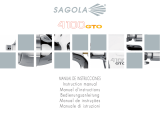 Sagola Pistola 4100 GTO Succión El manual del propietario